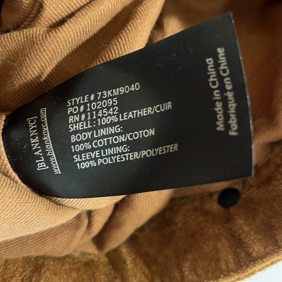 Blank NYC NWT suede leather biker jacket - Picture 8 of 10